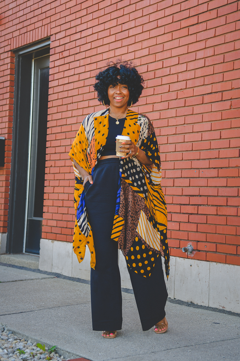 SWEENEE STYLE, HOW TO DRESS FOR SPRING, HOW TO WEAR ALL BLACK, BLACK GIRLS WHO BLOG, INDIANAPOLIS FASHION BLOGGER, HOW TO WEAR NATURAL HAIR