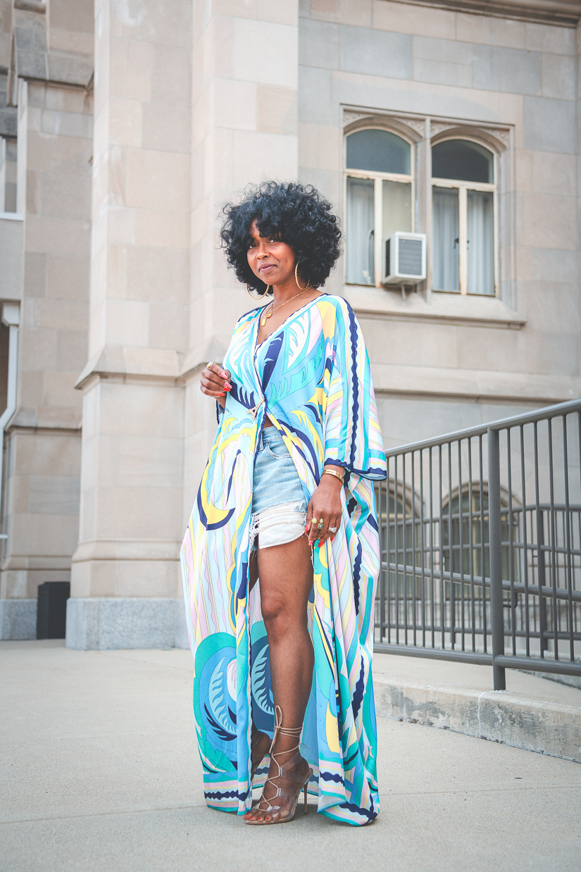 Sweenee Style, Indianapolis Fashion Blog, How to wear a kimono, Summer Outfit Idea, Summer Outfit, How to wear a kimono