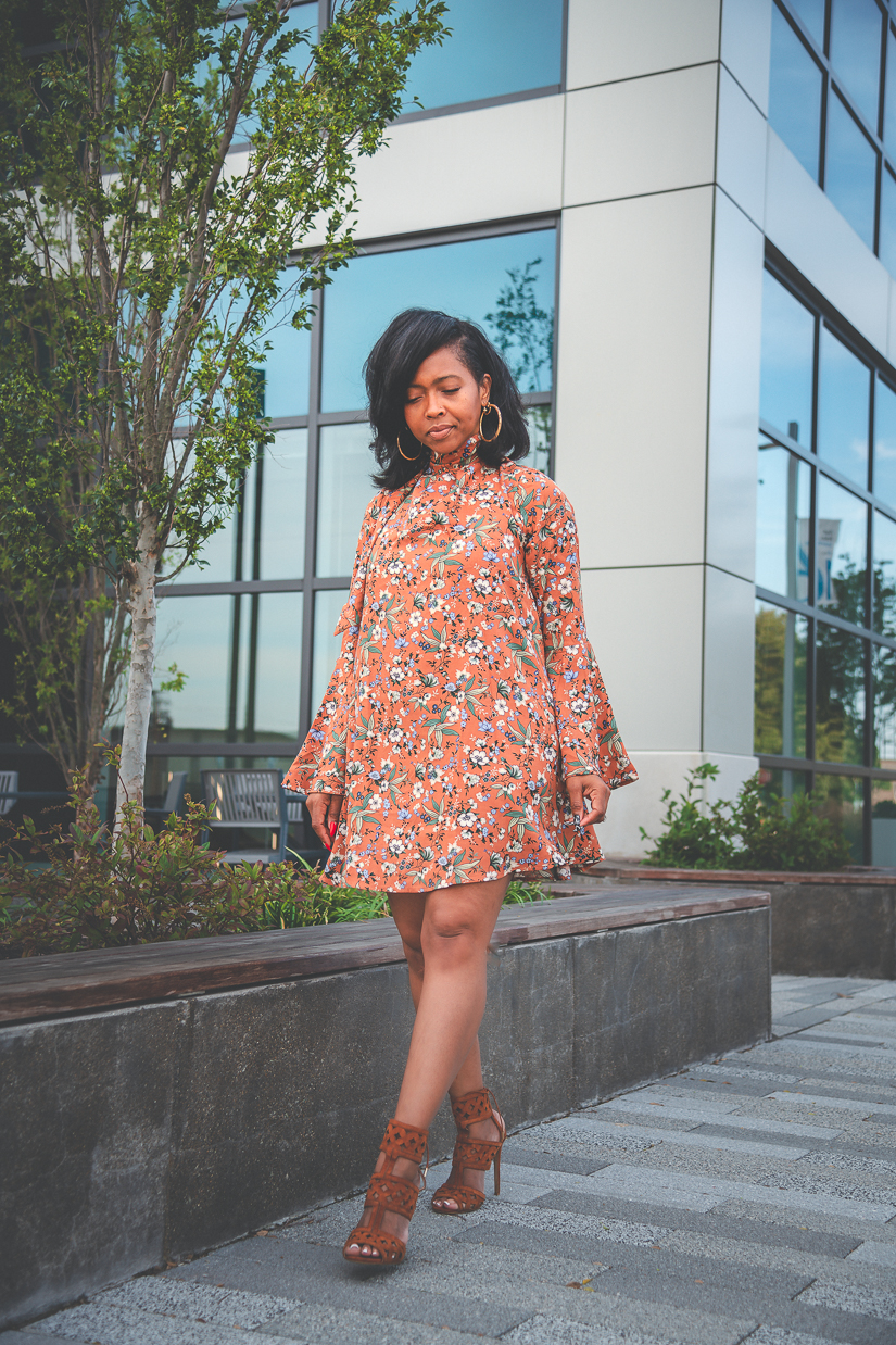 Sweeneestyle,fall outfit idea, Indianapolis fashion blogger, easy fall outfit ideas, sweenee style, how to wear a short dress in fall