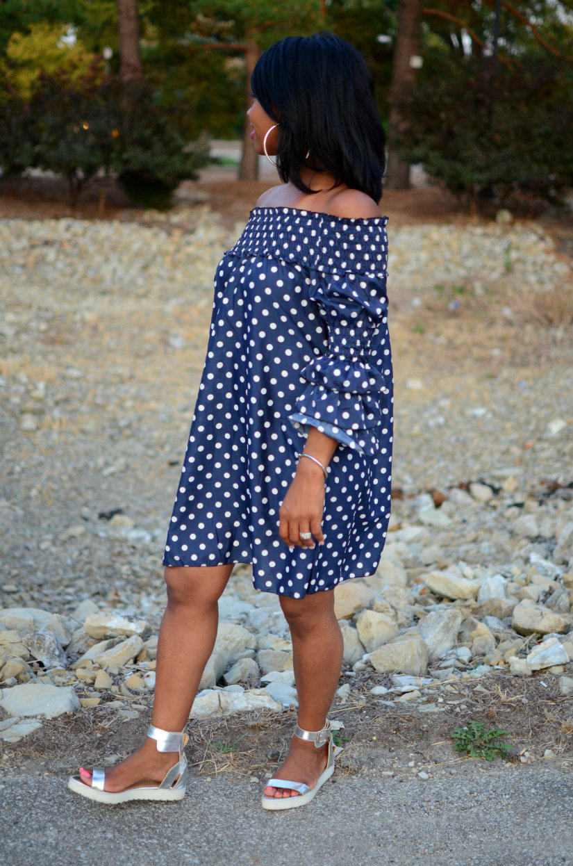 How to Style a Polka Dot Dress