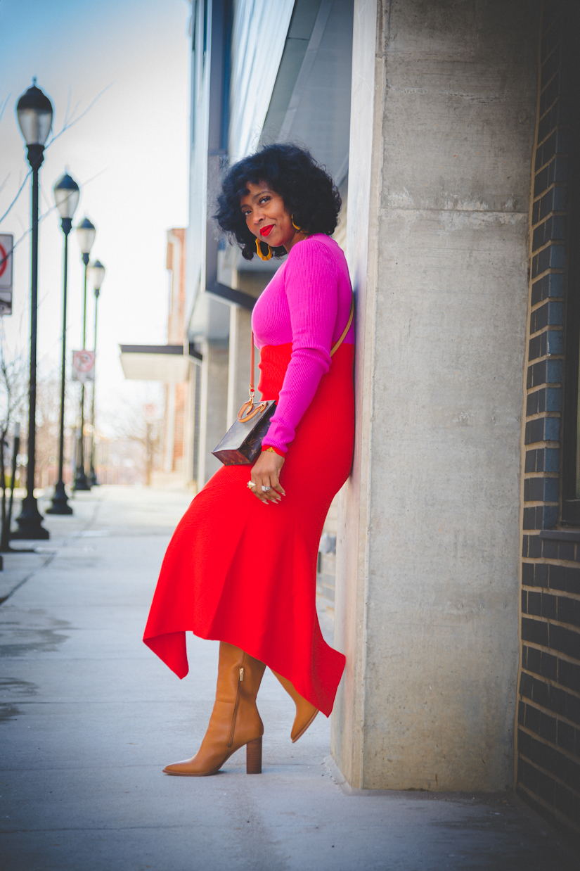 Walmart Fashion, Sweenee Style, Walmart Fashion, Indianapolis fashion blog, easy outfit ideas, how to wear a dress, natural hair blog, relaxed hair