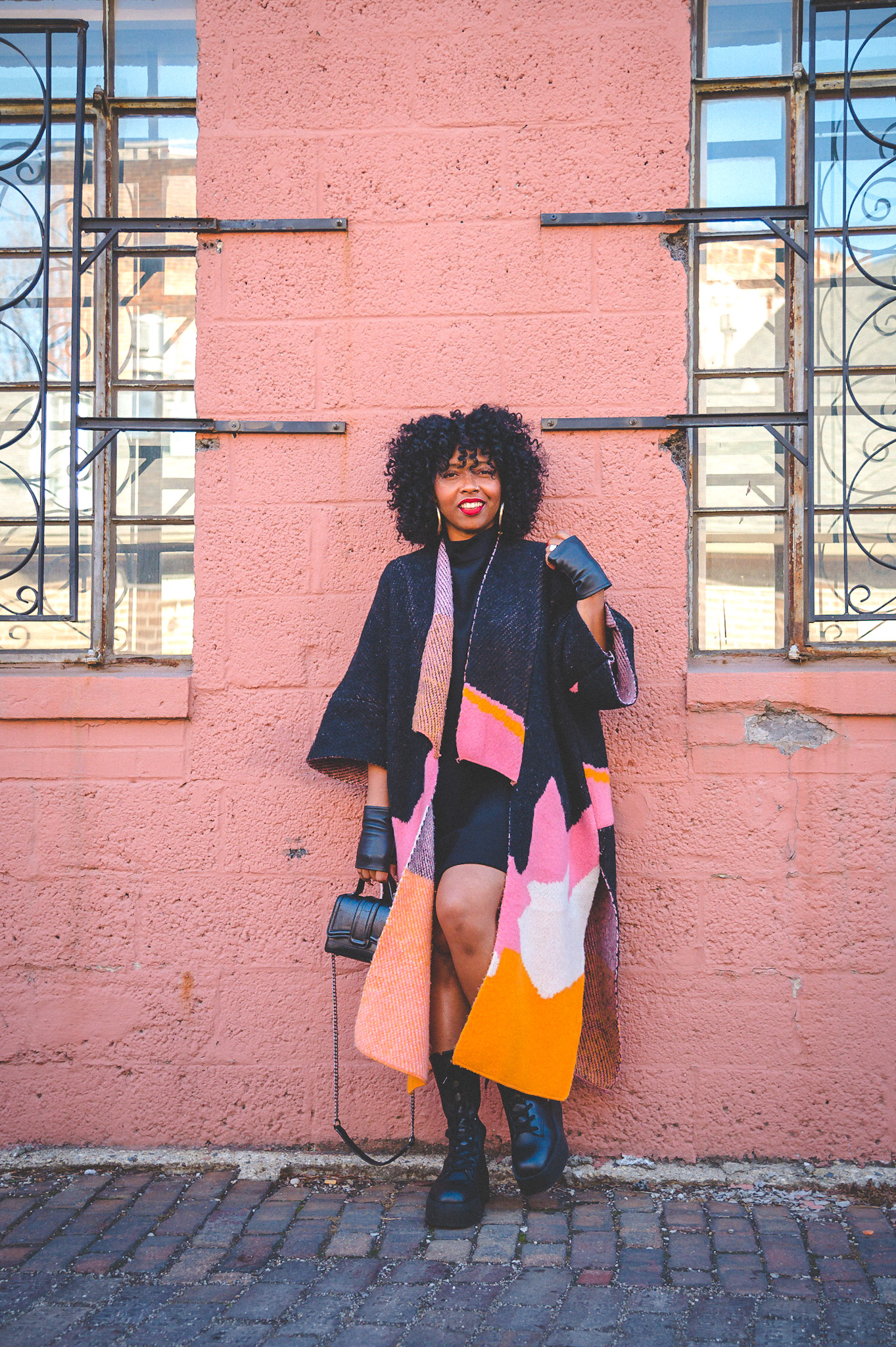 HOLIDAY OUTFIT IDEA, SWEENEE STYLE, HOW TO WEAR ALL BLACK, CARDIGANS FOR WINTER, WINTER OUTFIT IDEAS, INDIANAPOLIS FASHION BLOG, INDIANAPOLIS STYLE BLOG, CARDIGAN STYLE, HOW TO WEAR A CARDIGAN, BLACK GIRLS WHO BLOG