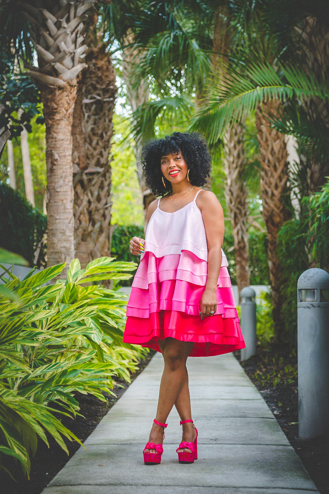 Sweenee Style, Spring/Summer Style, Indianapolis Fashion Blog, Indianapolis Fashion Influencer, Natural Curls, Adrienne from Sweenee Style, Spring Dresses, Summer Dresses