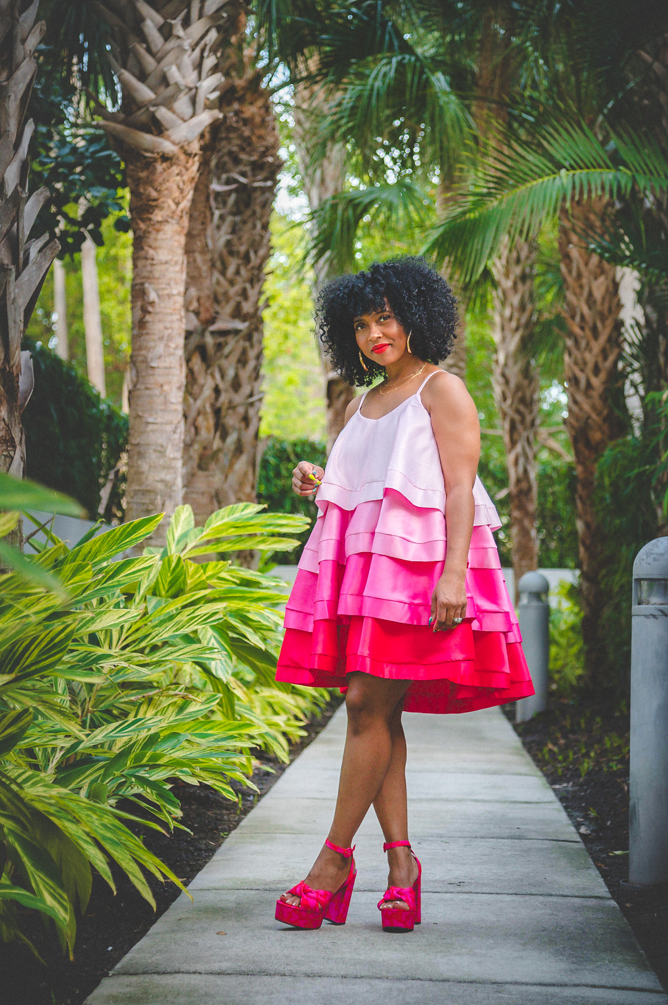 Sweenee Style, Spring/Summer Style, Indianapolis Fashion Blog, Indianapolis Fashion Influencer, Natural Curls, Adrienne from Sweenee Style, Spring Dresses, Summer Dresses