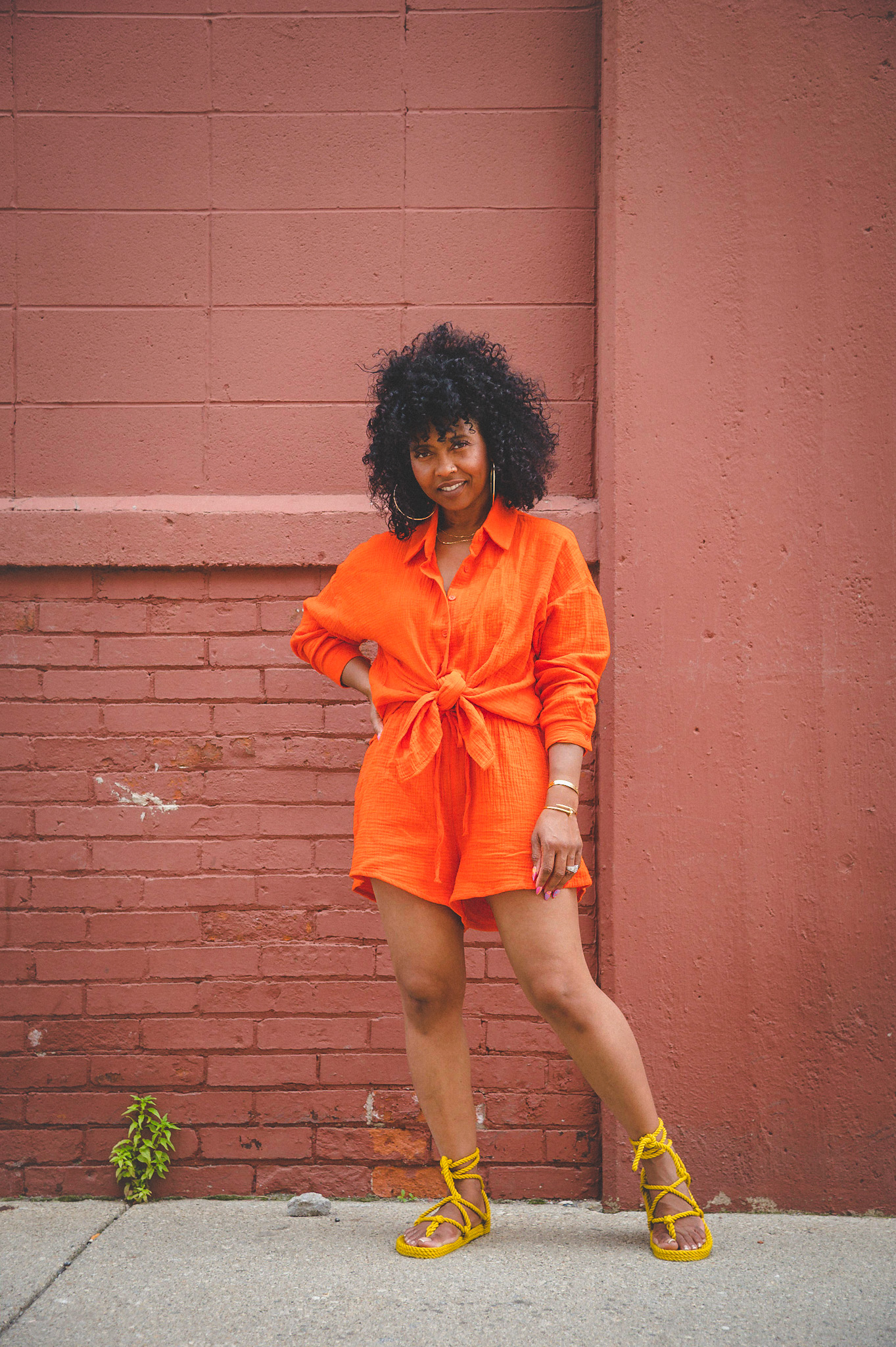 Amazon Fashion, Sweenee Style, Sets for Summer, Orange outfit ideas