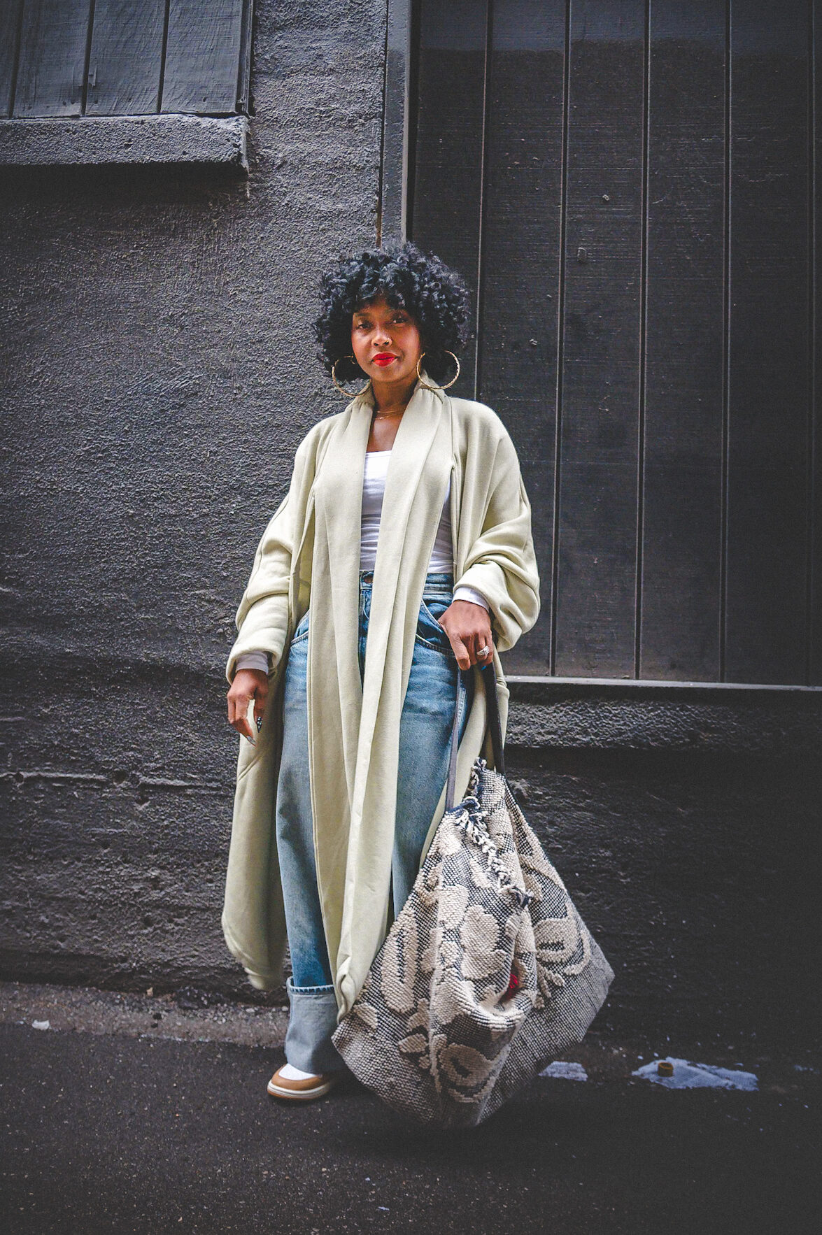 Sweenee Style, Indianapolis Style Influencer, Indianapolis Content Creator, Free People Style, How to Style a Cardigan, Black Girls who blog, Indiana Fashion Blog