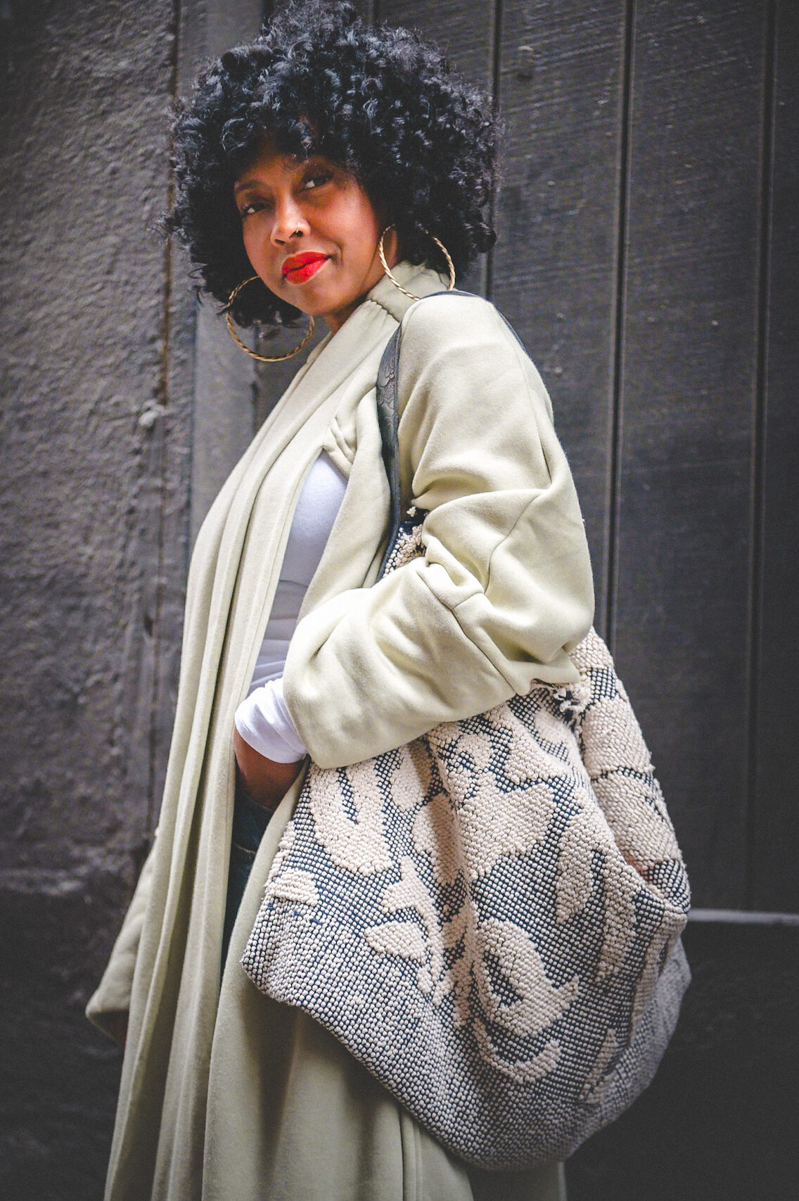 Sweenee Style, Indianapolis Style Influencer, Indianapolis Content Creator, Free People Style, How to Style a Cardigan, Black Girls who blog, Indiana Fashion Blog